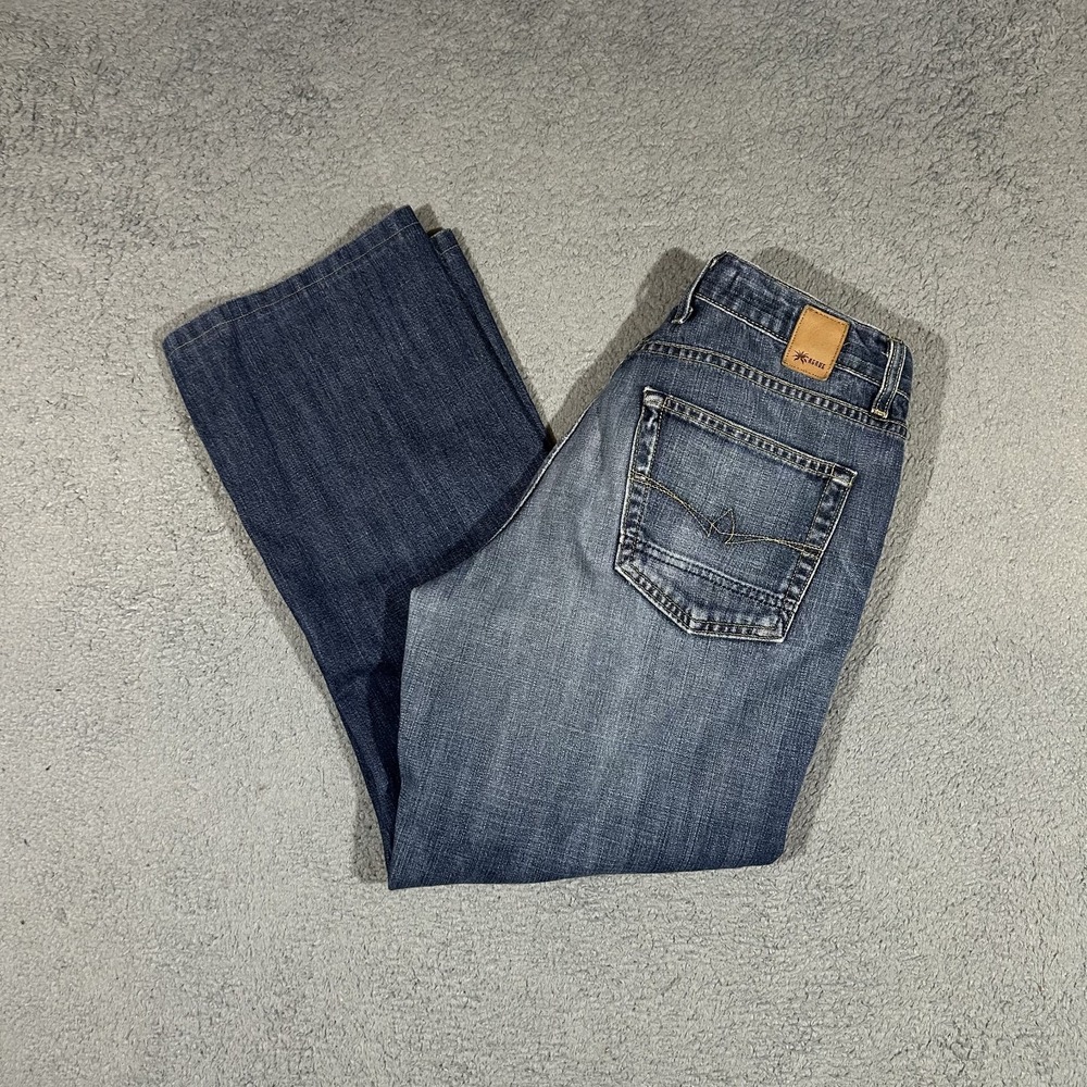 Agave Jeans Women's 28x26 Blue The Waterman Relaxed Fit Straight Cut Denim #3634